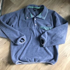 Patagonia Synchilla Women’s S Blue Gray Pullover